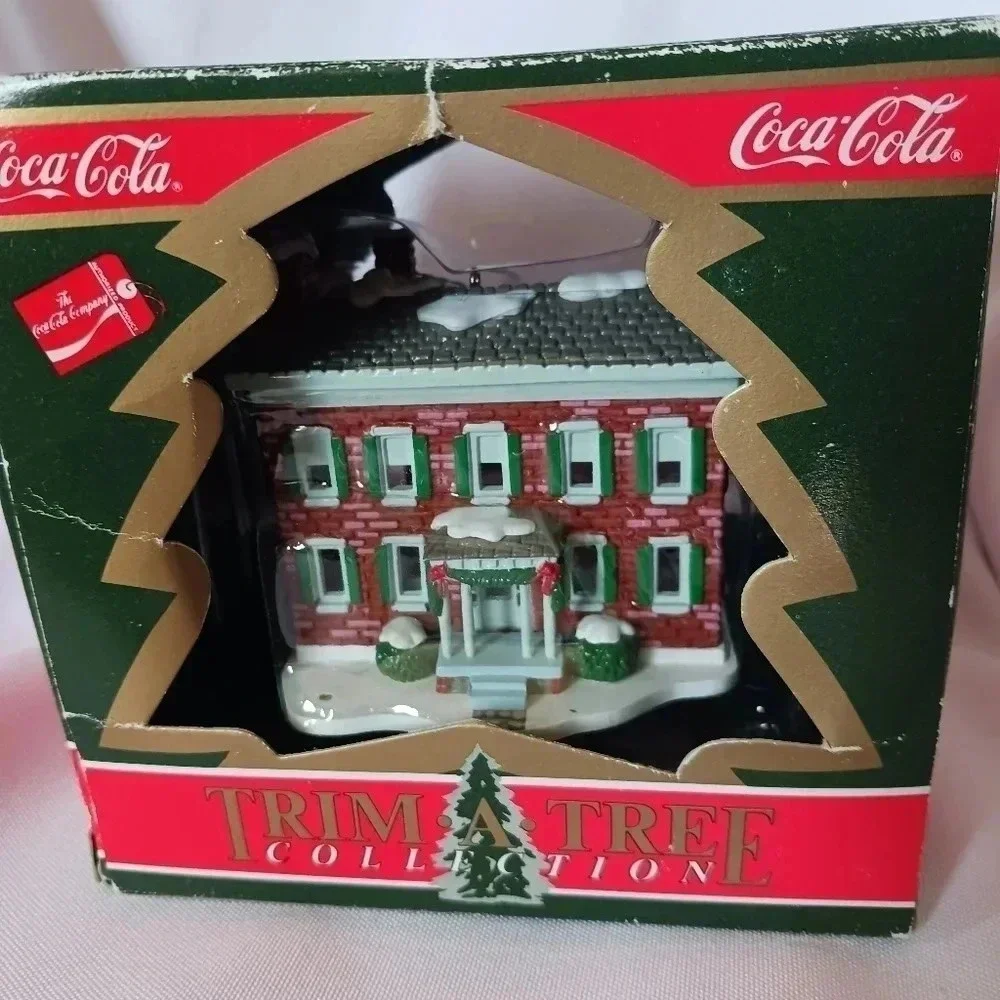 Collectible cocacola lot of 9 pcs christmas  ornaments